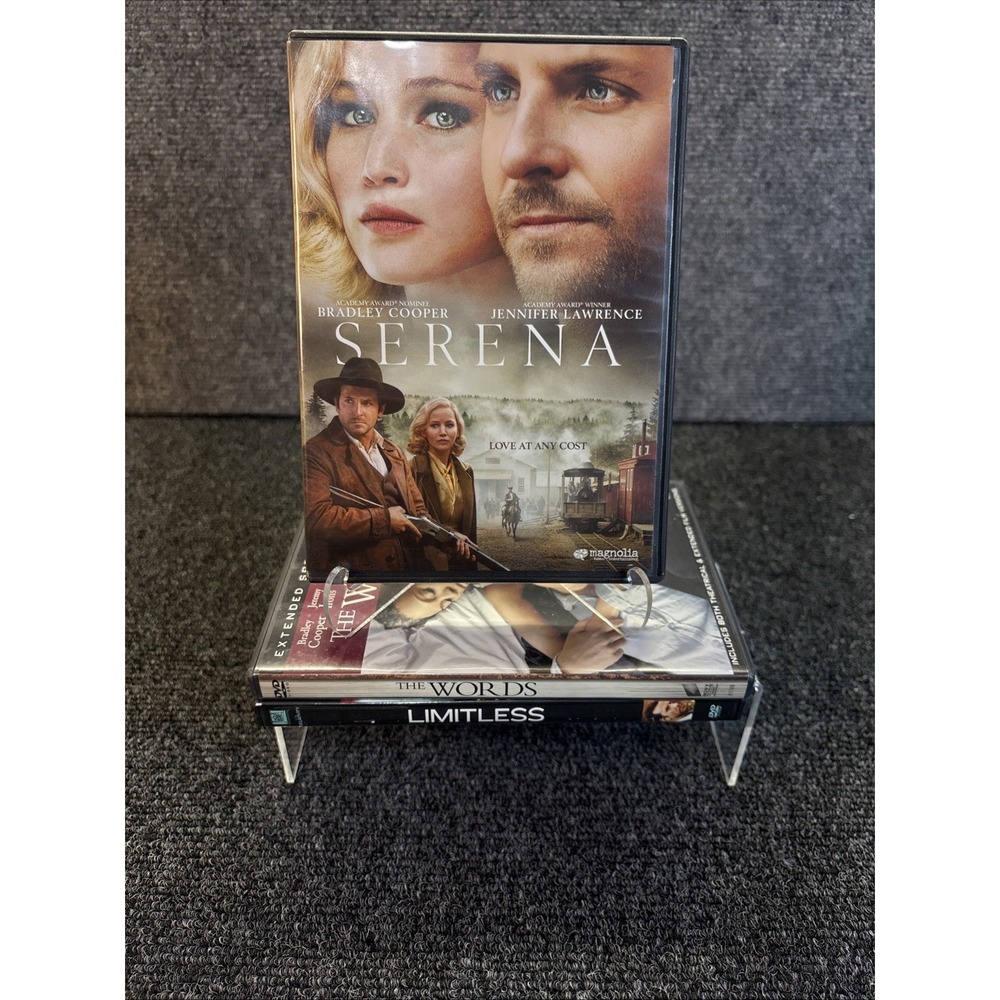 Lot of 3 DVDs~The Words~Serena~Limitless